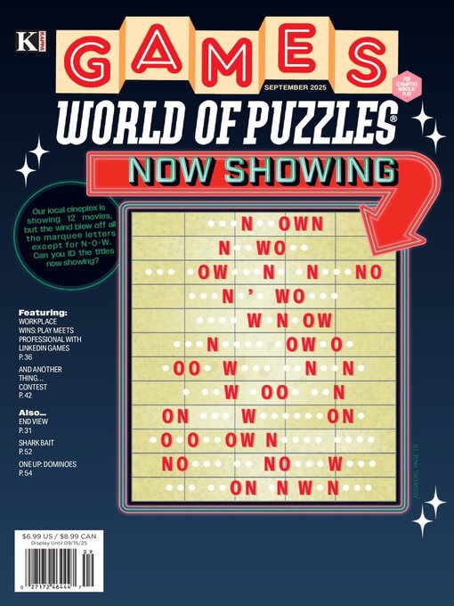 Title details for Games World of Puzzles by Kappa Publishing Group, Inc. - Available